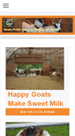 Mobile Screenshot of goatspride.com